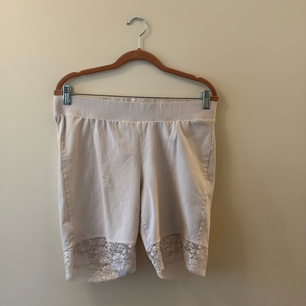 Torrid Lace trimmed Biker Shorts